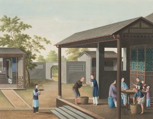 Theeproductie, c. 1820