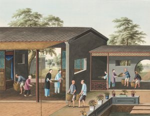 Theeproductie, c. 1820