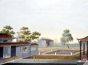 Ommuurde tuin, c.1820-40