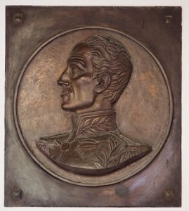 Simon Bolivar, bas-reliëf