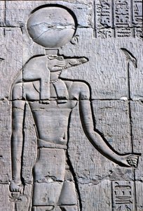 Sebek die een ankh draagt