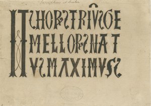 Inscriptie in de kerk van Barton under Needwood
