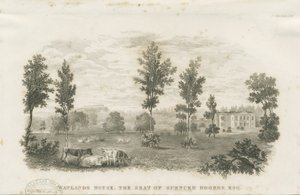 Burslem - Watlands Huis (gravure) door School English