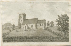 Kasteelkerk - Kerk (gravure)