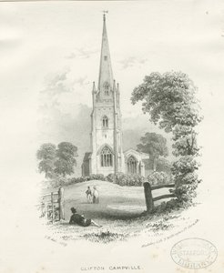 Clifton Campville Kerk door School English