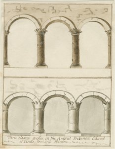 Interieur van Hints Kerk door School English