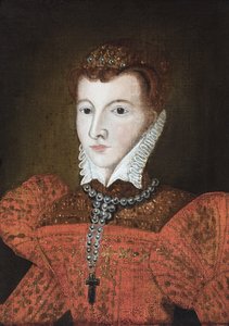 Portret van Mary, Koningin der Schotten (olieverf op doek)