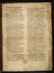 Pagina uit de Evangeliën (de 