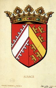 Wapen van de Elzas door School French