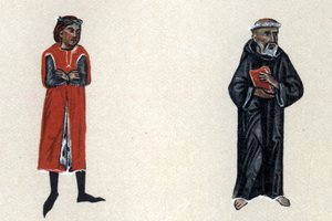 Marcabru, Een Troubadour uit de Middeleeuwen, illustratie uit 