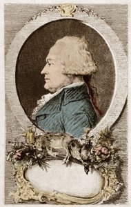 Portret van Anthelme Brillat Savarin (Brillat-Savarin) Magistraat, Afgevaardigde van de Derde Stand, Franse gastronoom en schrijver