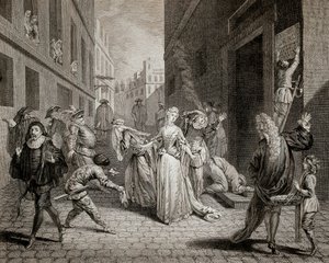 Terreur (1793-1794): Italiaanse komieken (die personages uit de Commedia dell