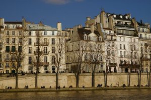 Uitzicht op de Quai d