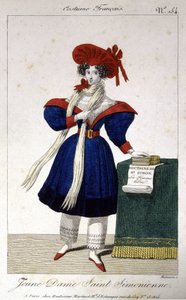Jonge Dame Saint Simonian door School French