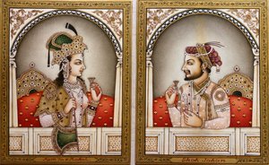 Mumtaz Mahal en Shah Jahan
