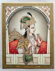 Portret van Arjumand Banu Begum (d.1631) Mumtaz-i Mahal