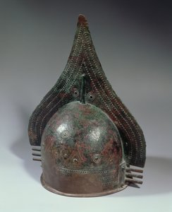 Bronzen helm, Villanovaperiode, 2e helft 8e eeuw v.Chr.