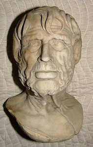 Buste van Seneca door School Italian