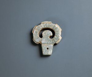 Vuurstenen wapenhandvat, Jomon-periode 10000-300 v.Chr.