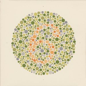 Ishihara kleurentest om kleurenblindheid te detecteren