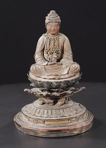 Zittende Miroku Bosatsu, Kamakura-periode