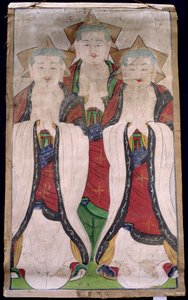Sambul jeseok (natuurlijk pigment op zijde)