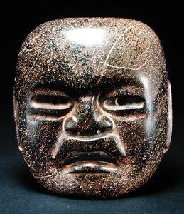 Masker (steen) door School Mexican