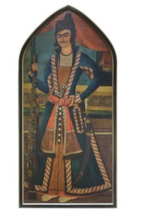 Een Qajar prins, mogelijk Bahram Mirza, Abolhassan door School Qajar