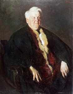 Portret van Mihail Sadoveanu (Pascani) door School Romanian