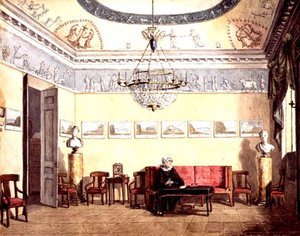 Neoklassieke zitkamer