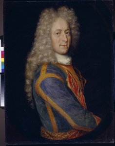 Portret van veldmaarschalk Ivan Yurievich Trubetskoy