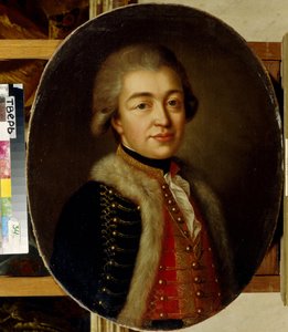 Portret van prins Stepan Borisovich Kourakin (1754-1805) door School Russian