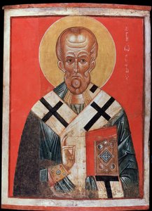 Heilige Nicolaas door School Russian