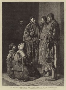 De Russische Expeditie naar Khiva, "Centraal-Aziatische Politici" door School Russian