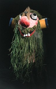 Carnavalsmasker, God van de Rijn door School Swiss
