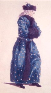 Miniatuurportret van Voltaire (1694-1778) op oudere leeftijd c.1770-80 door School Swiss