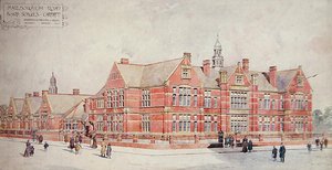 Marlborough Road Board Schools, Cardiff, begin twintigste eeuw door School Welsh