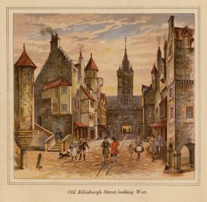Oude Edinburghstraat kijkend naar het westen