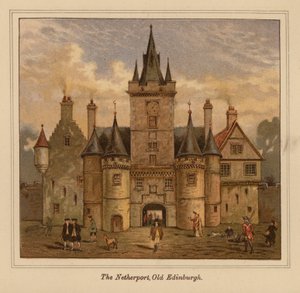 De Netherport, Oud Edinburgh (kleur litho)