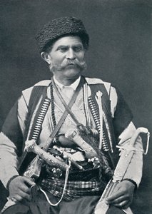 Een Montenegrijn, 1912 door Sebah