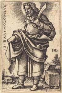 Bartholomeus door Sebald Beham