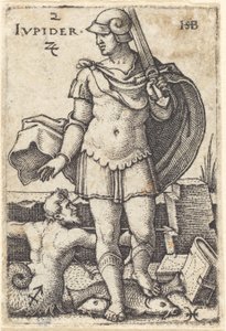 Jupiter door Sebald Beham