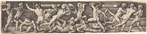 De Verkrachting van Helena door Sebald Beham