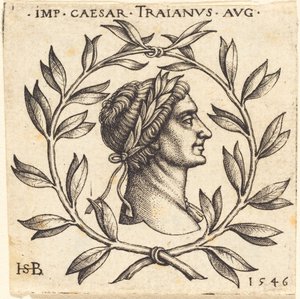 Trajanus door Sebald Beham