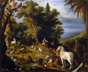 Orpheus tussen de dieren, ca. 1595