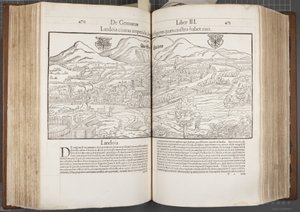 Cosmographia, Fol 470-471, 1544 door Sebastian Munster