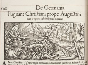 Cosmographia, Fol 608, 1544 door Sebastian Munster
