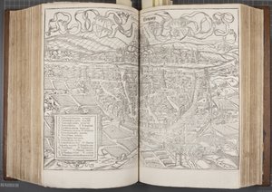 Cosmographia, Fol 662-663, 1544 door Sebastian Munster