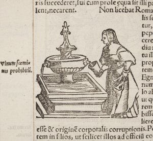 Cosmographia, detail van Fol 202 door Sebastian Munster