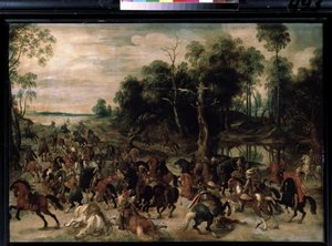 Cavalerieaanval, ca. 1615